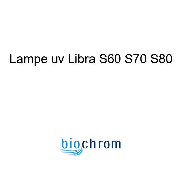 Lampe uv libra S60 S70 S80 Lampe uv libra S60 S70 S80